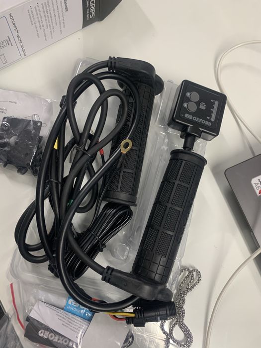 Punhos aquecidos para mota