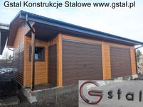 budynek gospodarczy 9x6 garaż blaszak podbitka