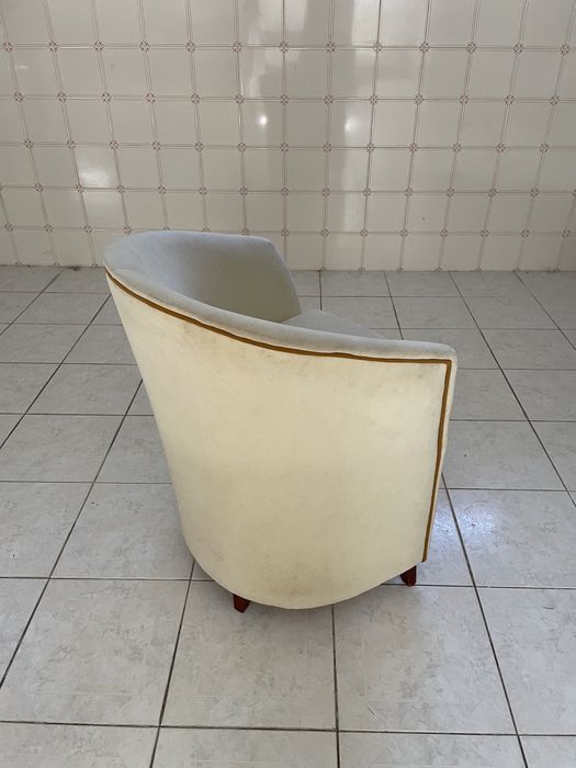 Cadeirão branco/creme