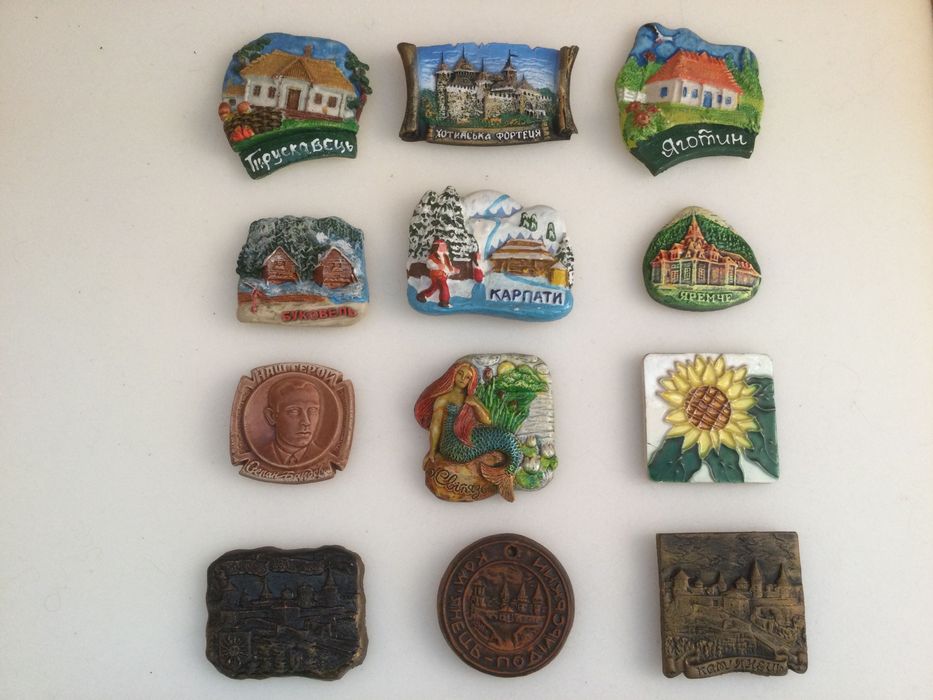 Сувениры из славянских стран.