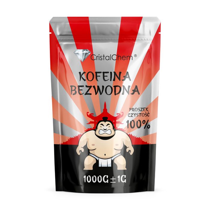 Kofeina Bezwodna 1kg * Chiny * Biały Proszek * GUANG * Wysyłka 24h *