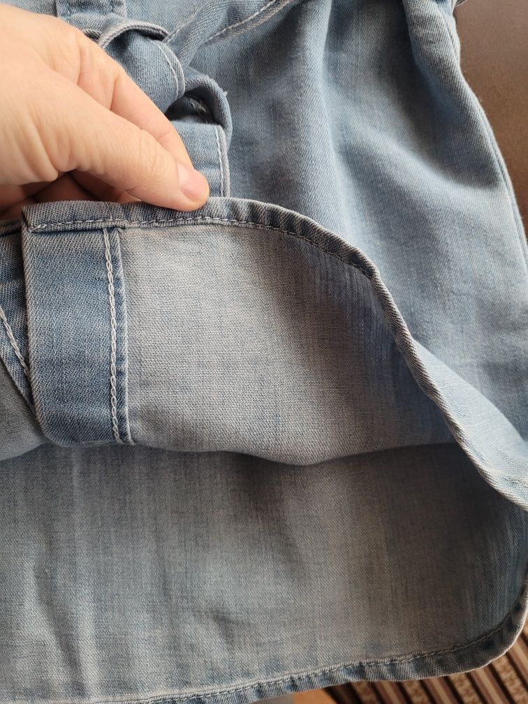 Sukienka szmizjerka H&M
