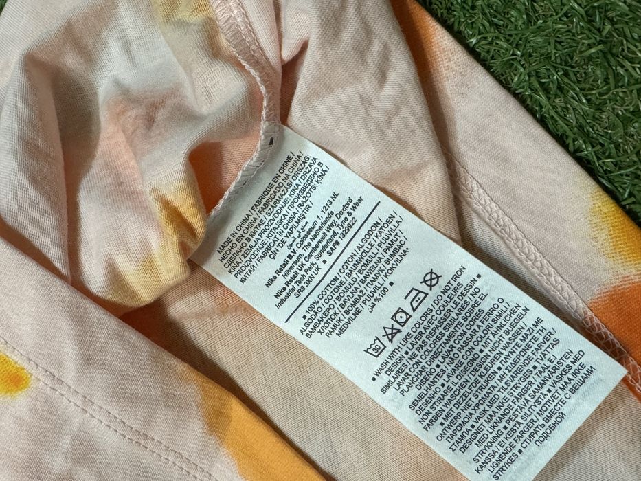 Футболка Tye-dye Nike Tee нова оригінальна найк