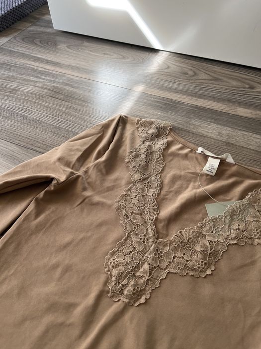 Body z koronką H&M XS