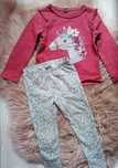 Zestaw Bluzka unicorn legginsy legi 98 104