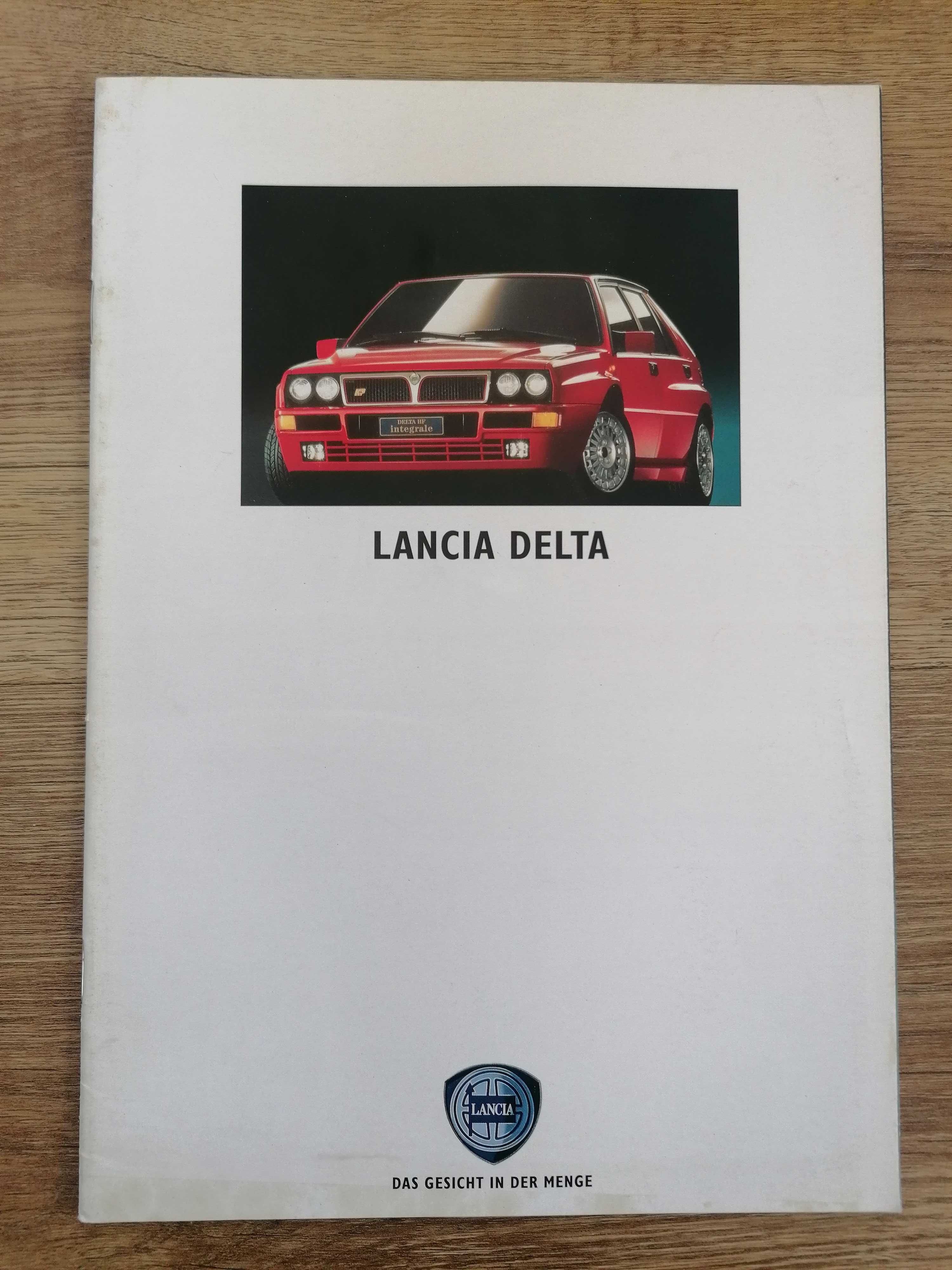 Prospekt Lancia Delta HF Integrale   1600 i.e