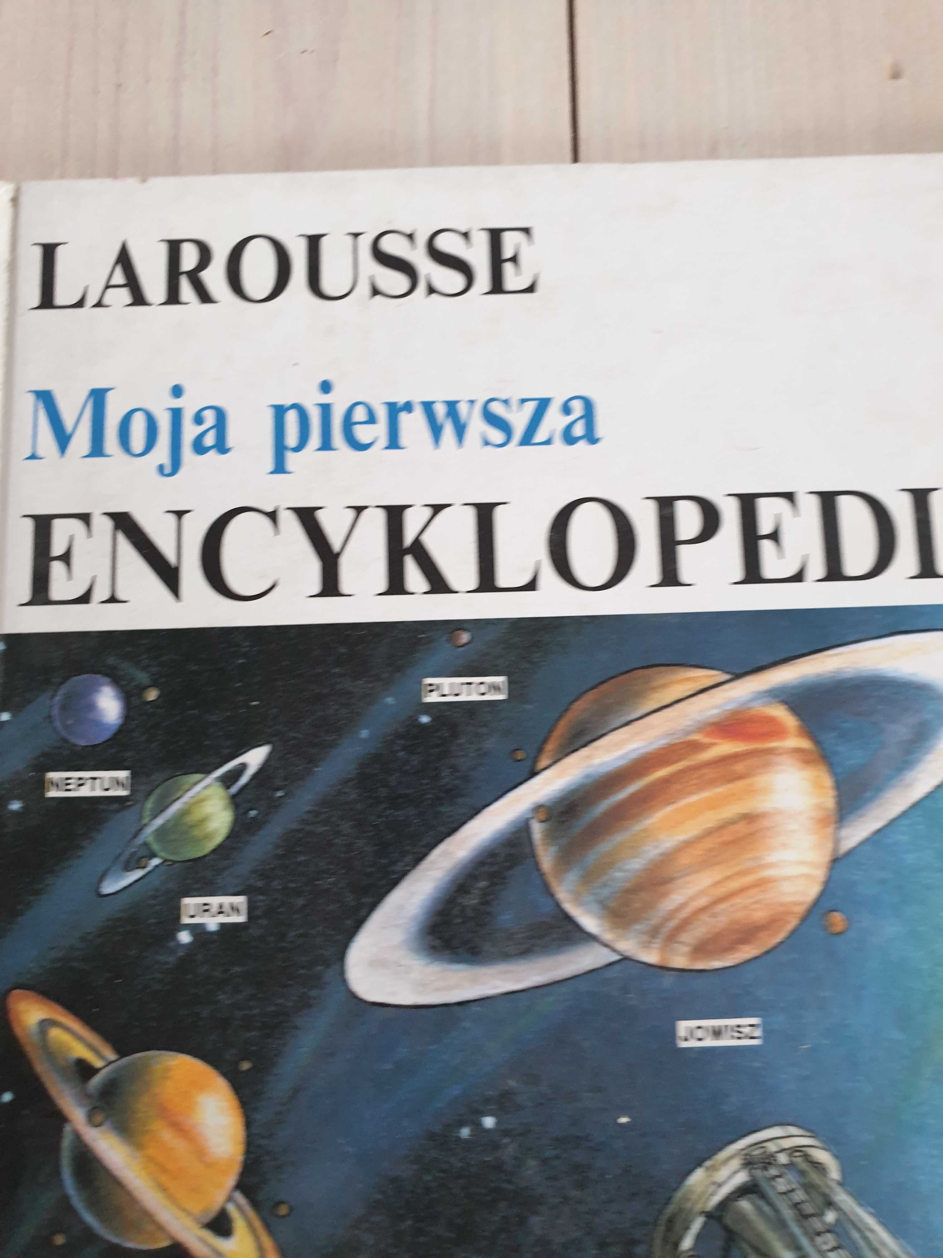 Larousse Moja pierwsza encyklopedia dla dziecka vintage 1991