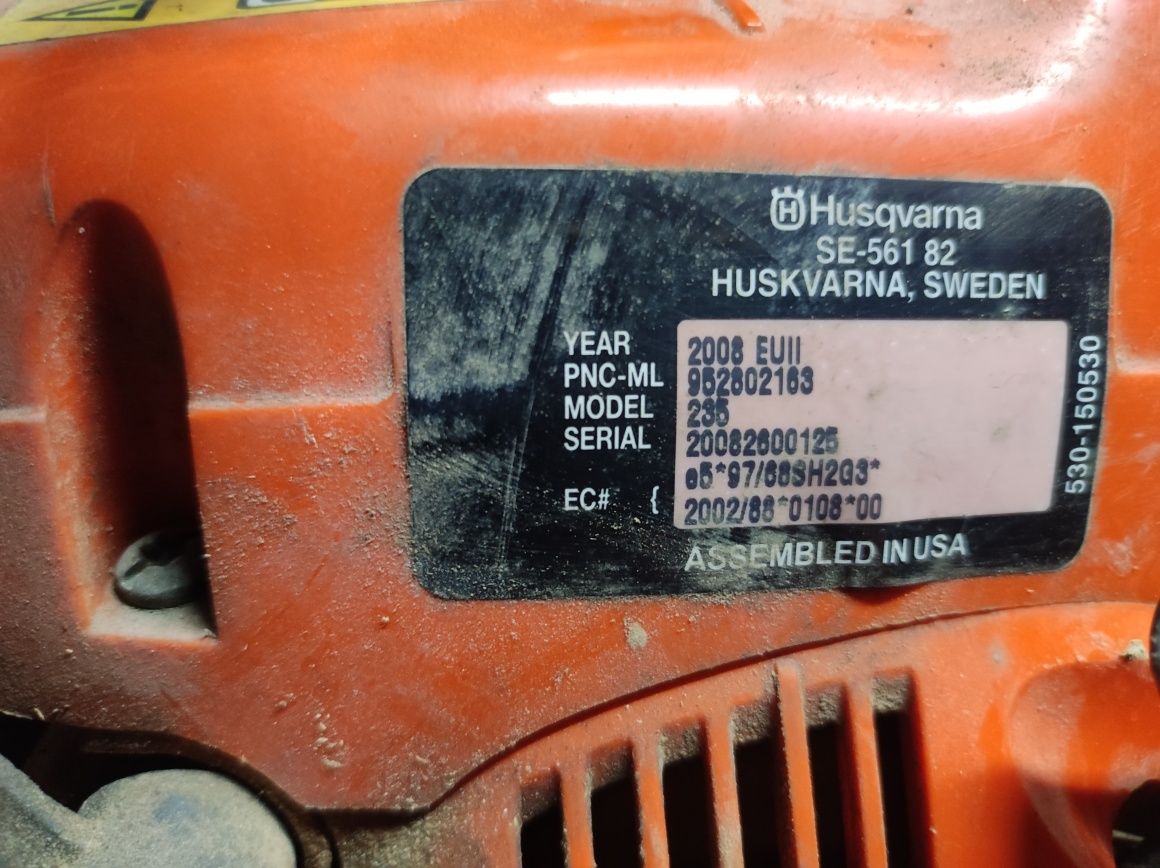 Piła łańcuchowa Husqvarna 235