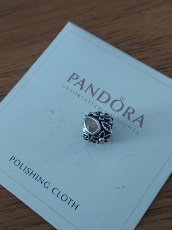Pandora unikat charms wspomnienie pieczarka