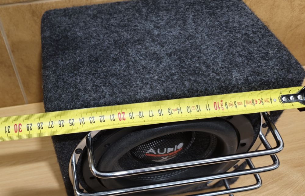 Mały subwoofer pod siedzenie bus 1400W Podwójna Cewka Tuba Sub Basowa