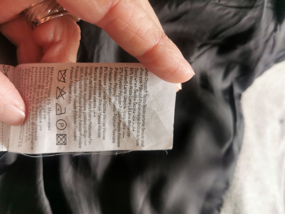Kurtka ramoneska 55% wełny, r. M stan bdb Vero Moda