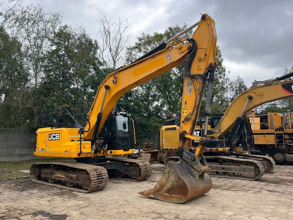 JCB 220X LC  koparka gąsienicowa, 24t, łyżka, szybkozłącze, klima, nowy łańcuch