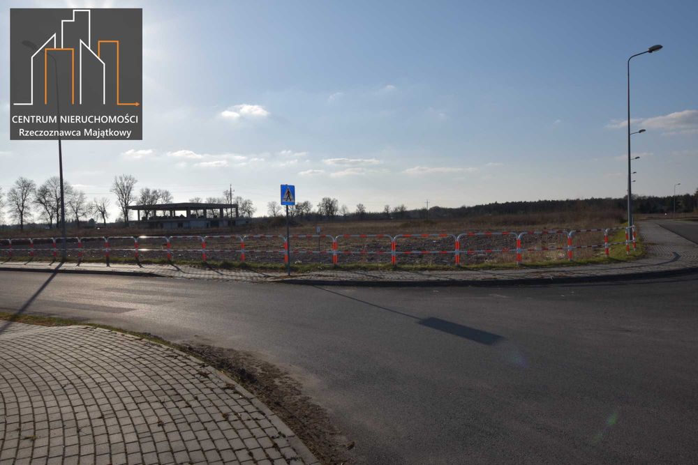 Myszków - działka USŁUGOWA - 60 arów - WYNAJEM