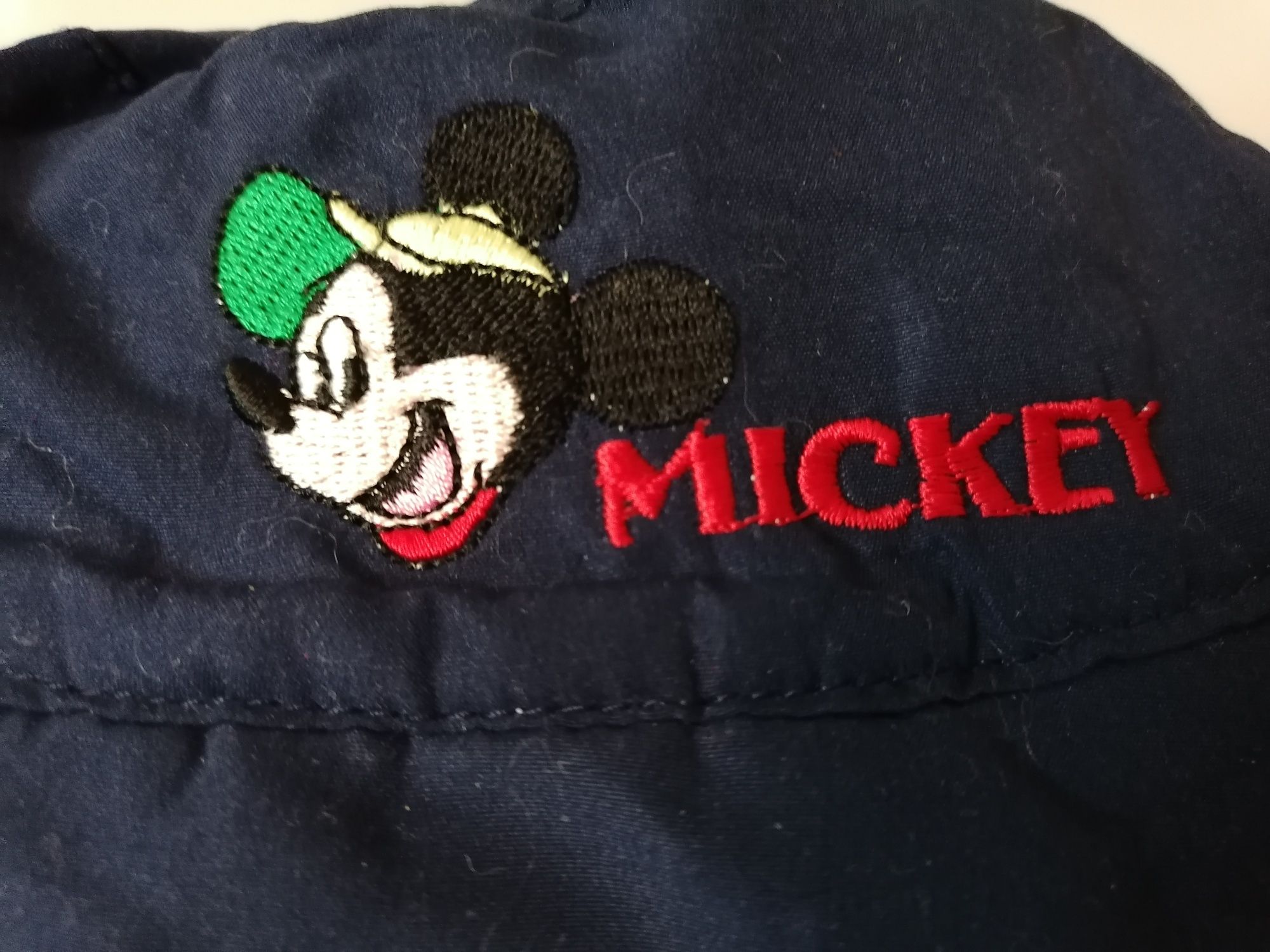 Gorro azul forrado do Mickey tam 48 cm, novo