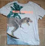 koszulka H&M dinozaur rozmiar 122-128