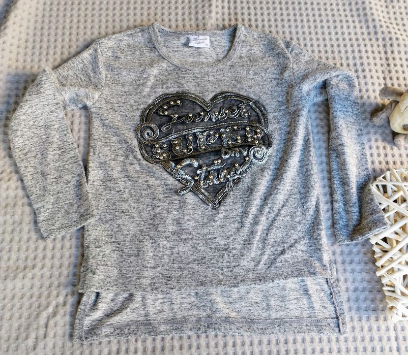 Milusi sweterek, bluzeczka firmy Brezze Girls 134 cm