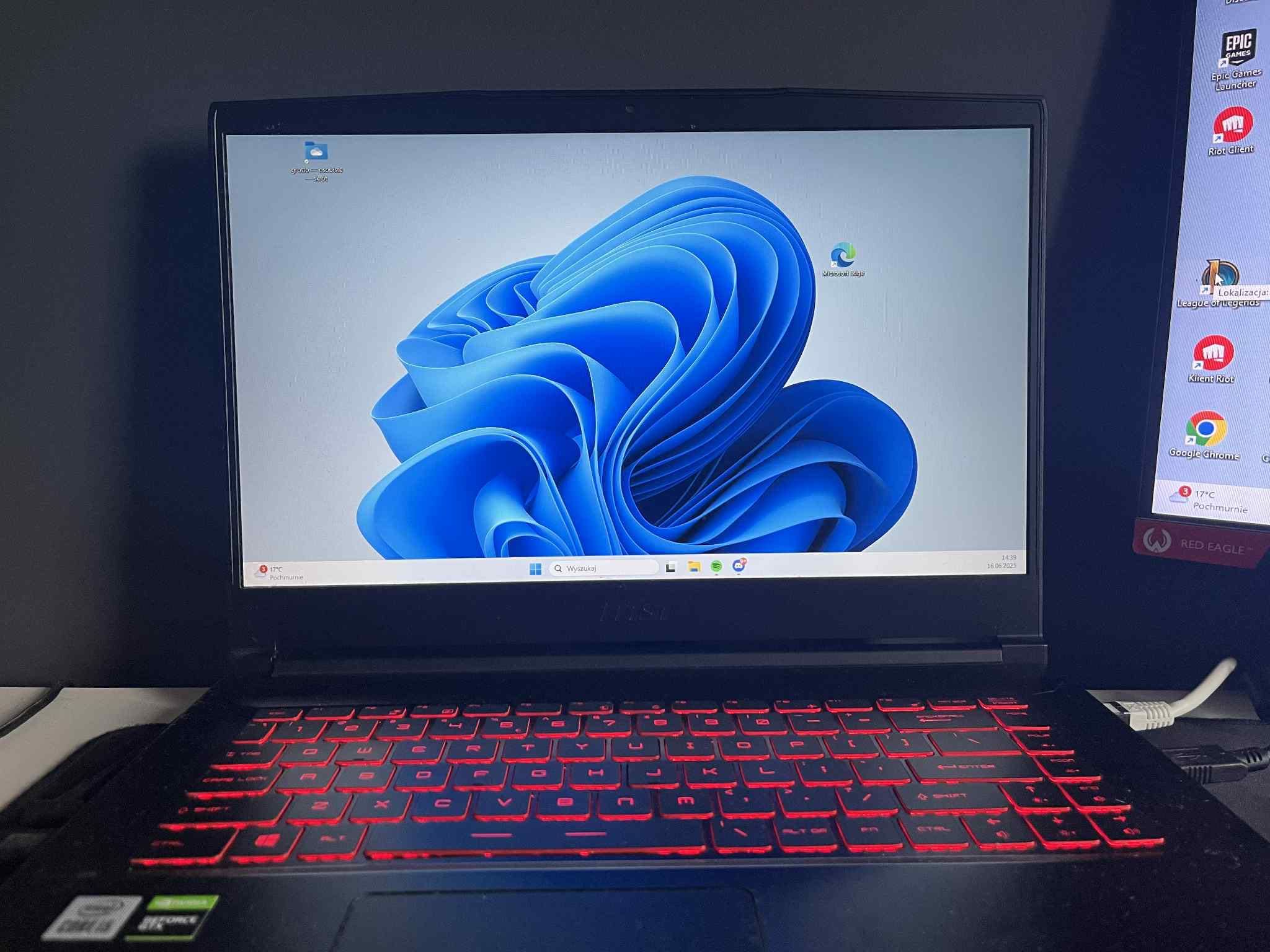 Laptop gamingowy MSI