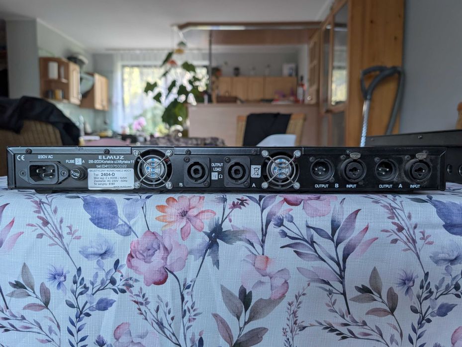 Elmuz Power-A 2x400W – Końcówka Mocy