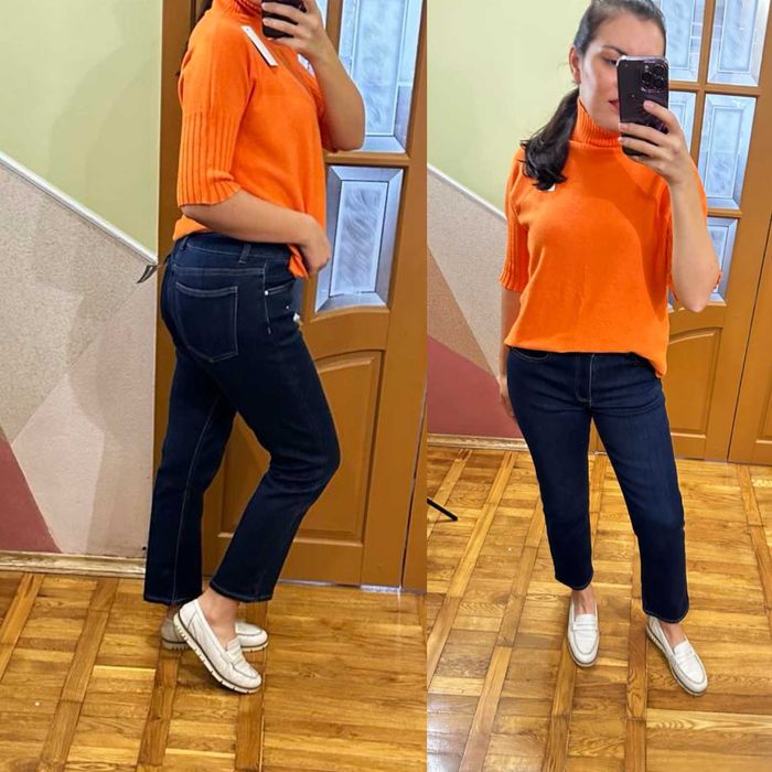 Італія Джинси темно-сині,Теплі джинси. Теплі брюки