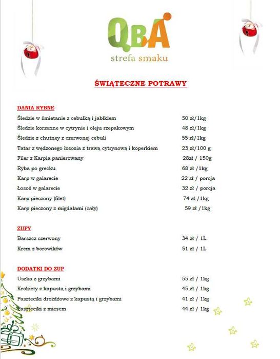 Catering świąteczny / Pierogi / uszka / krokiety / mięsa pieczyste