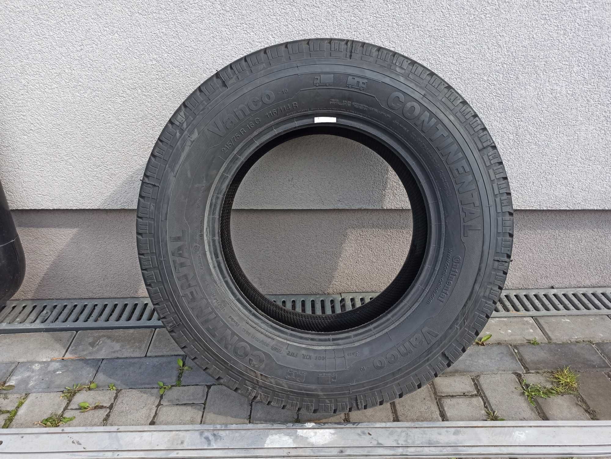 Opona Continental VancoCamper 215/75R16C 116/114R nieużywana