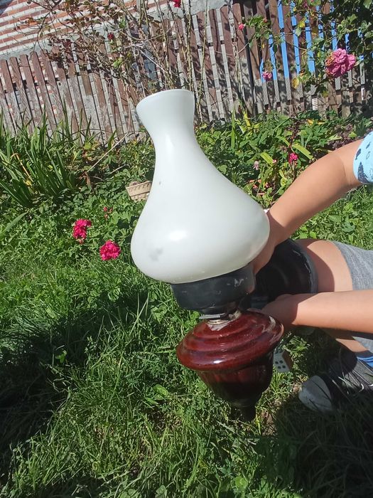 Lampa sufitowa PRL i 2 kinkiety