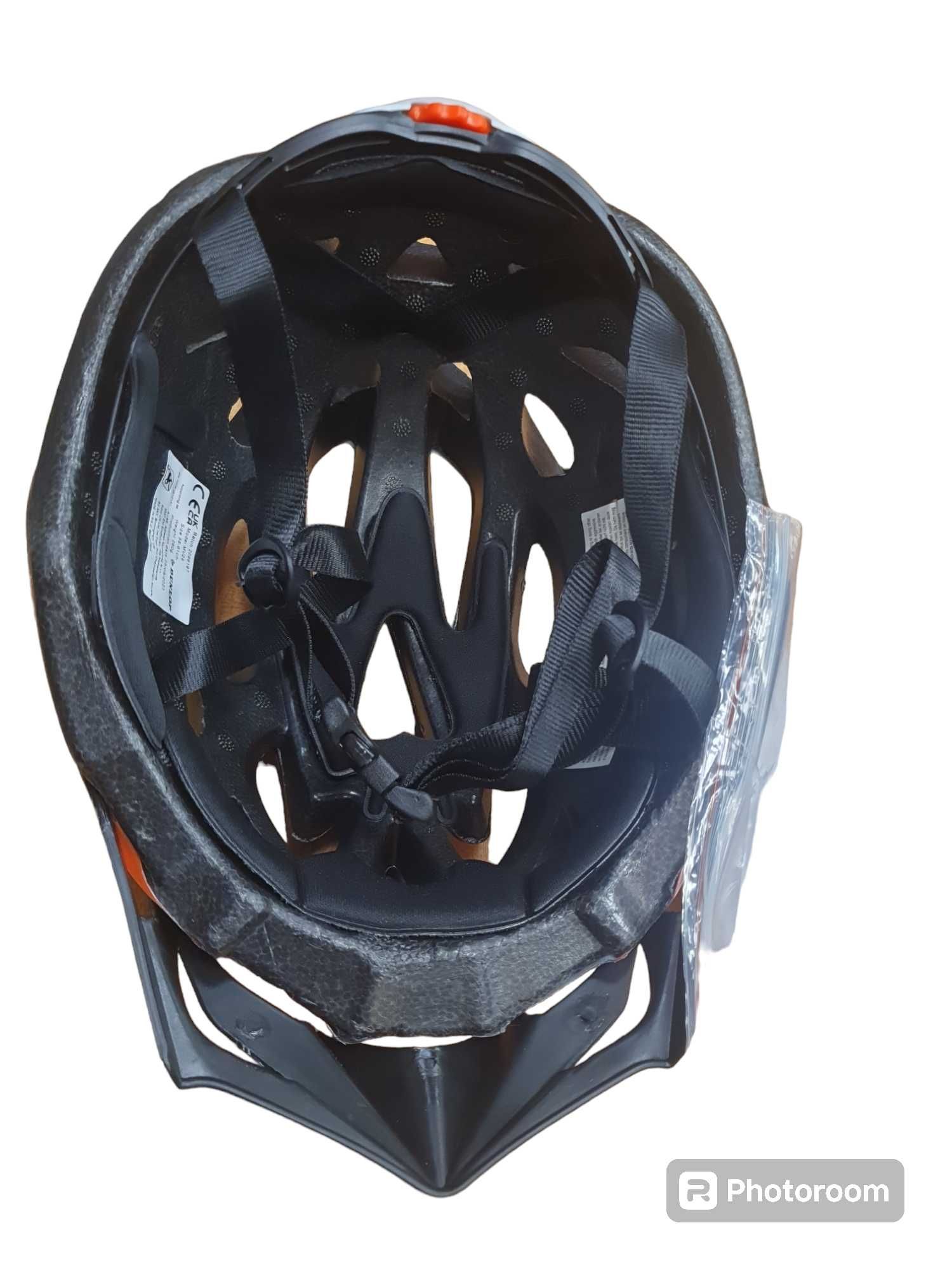 Kask rowerowy DUNLOP regulowany ( L - 58 - 61 cm )