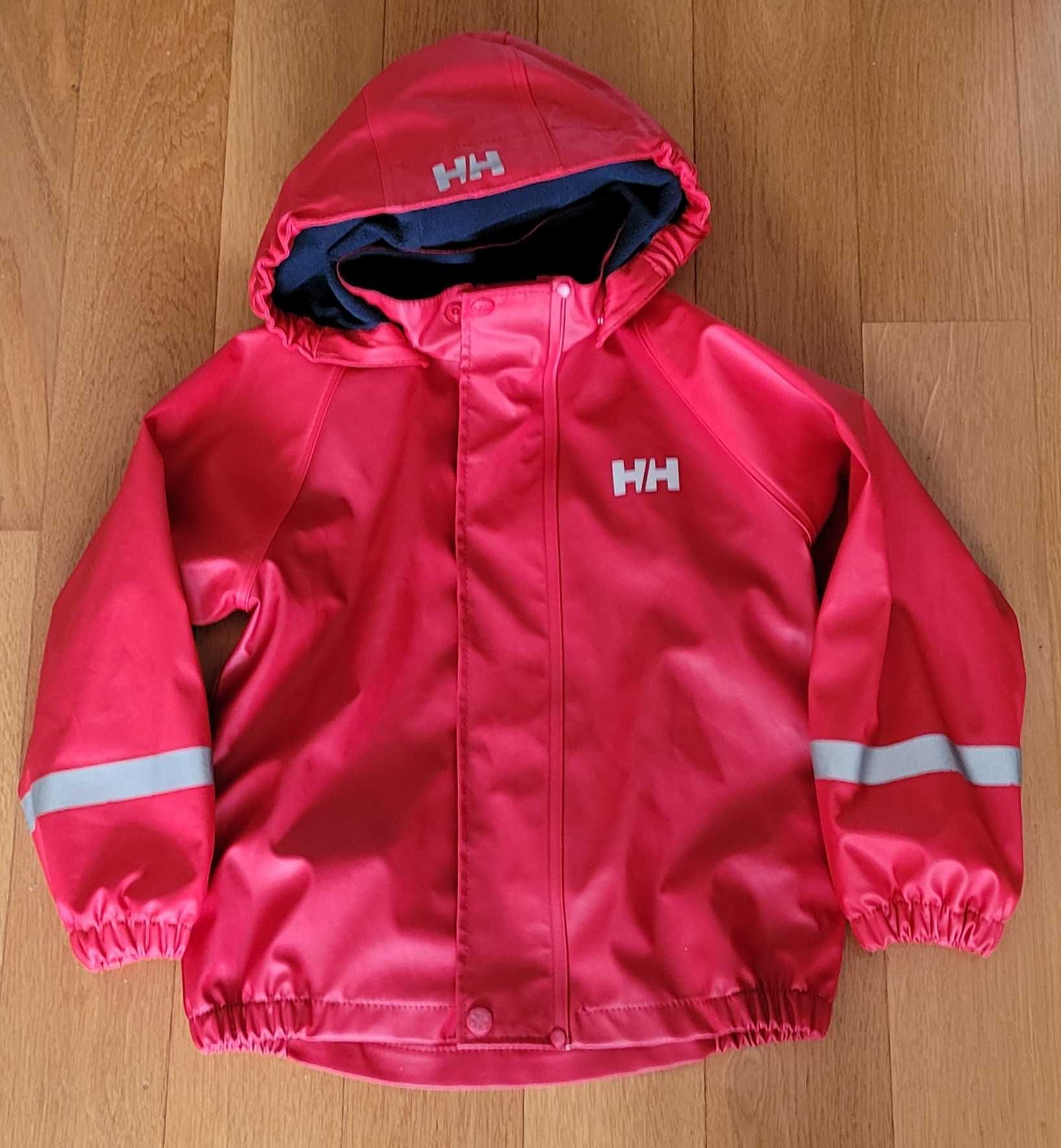 Helly Hansen kurtka przeciwdeszczowa 104cm odblaski, kaptur unisex