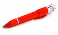 Ручка - фонарик красный.