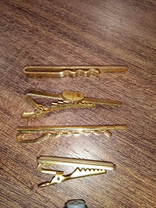 Зажим для галстука, защип под золото для галстука