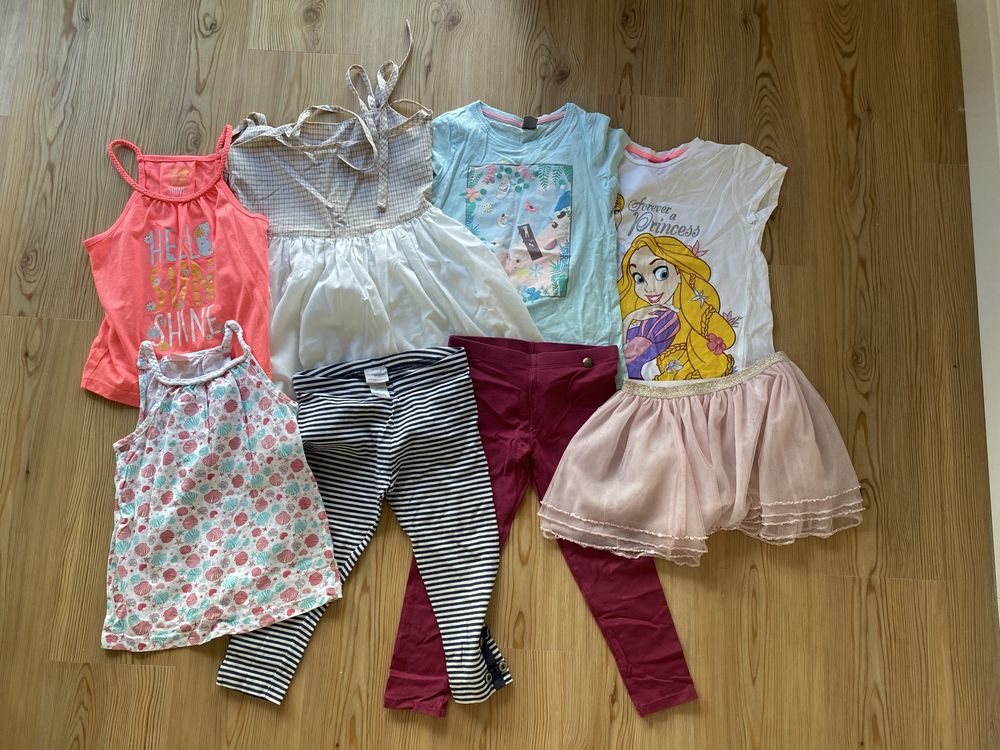 Lote roupas menina 6-7 anos verao 35 pecas