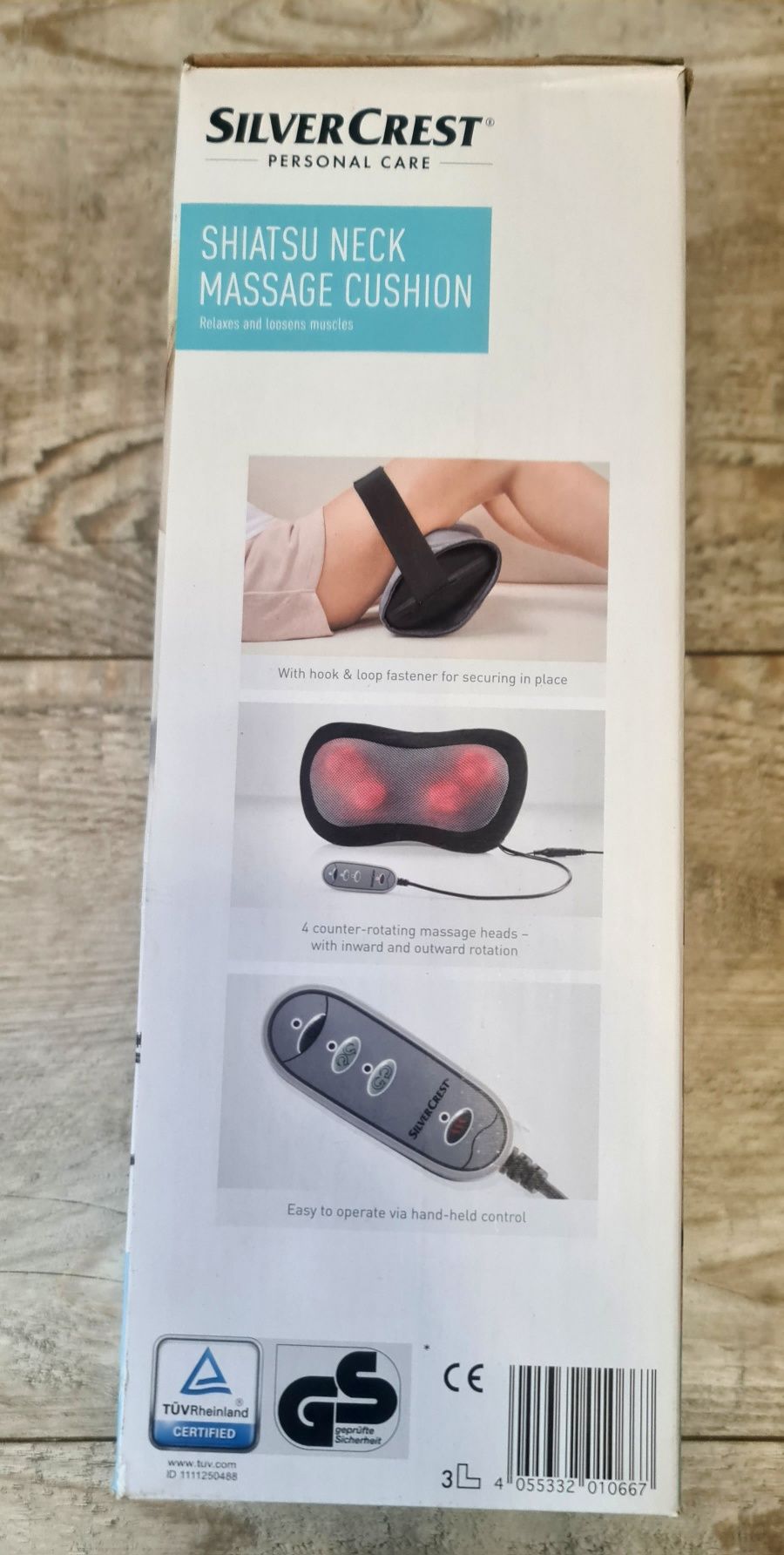 PODUSZKA SilverCrest do masażu karku i nóg
SHIATSU POD KARK