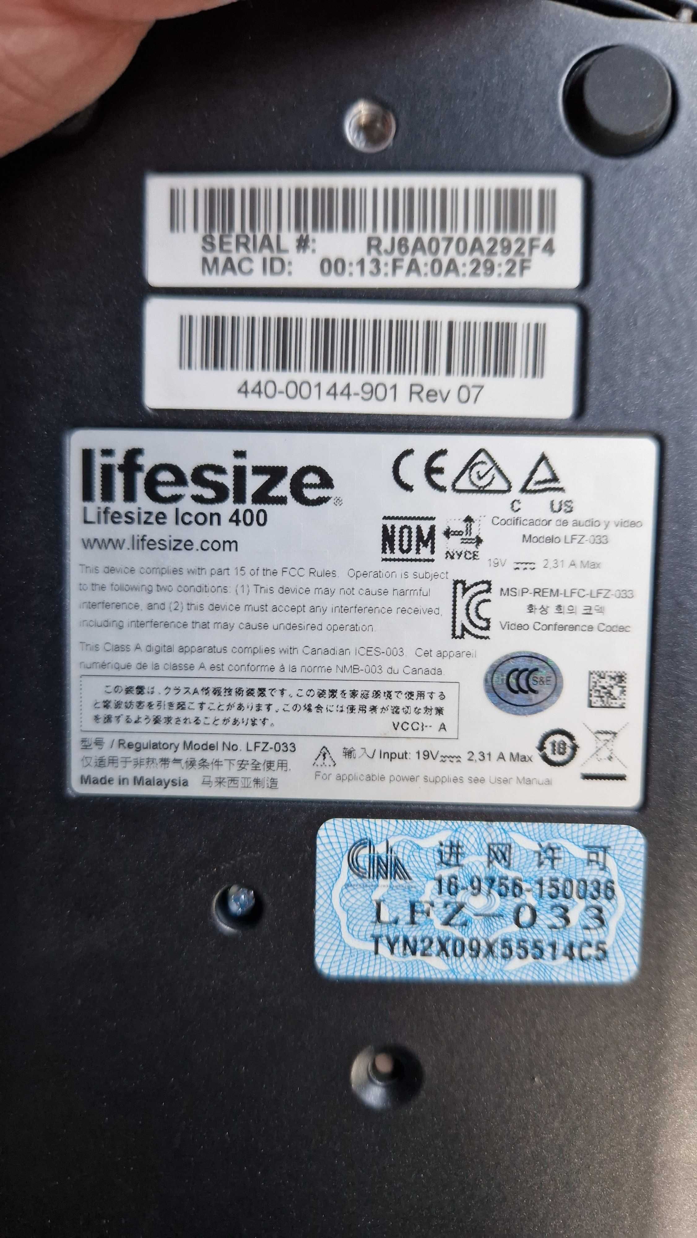Wideokonferencja Lifesize 400 komplet