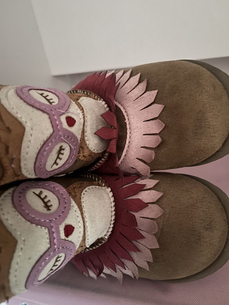 buty botki śniegowce ocieplane ciepłe zima ala emu