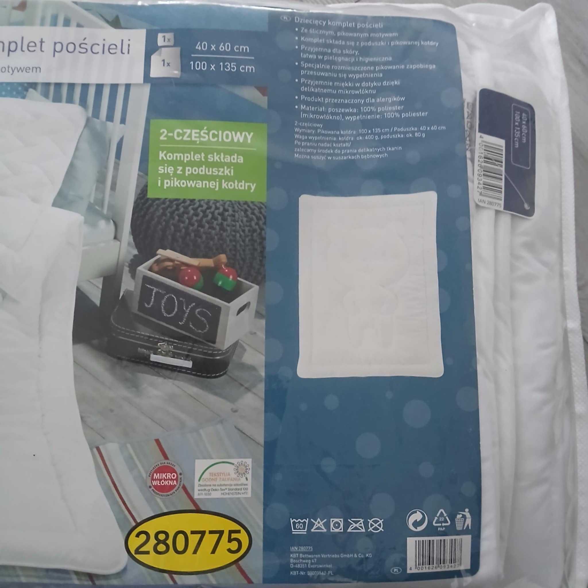 Dziecięcy komplet pościeli 100x135