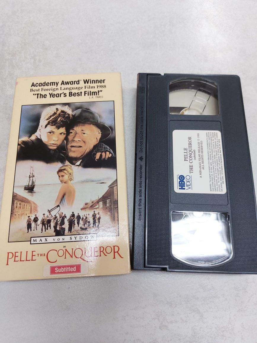 Pelle the Conqueror. Kaseta vhs