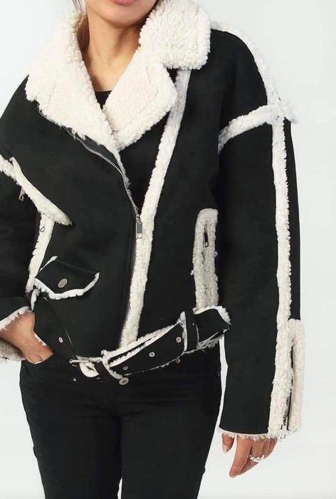 Kurtka kożuch rozmiar S/M