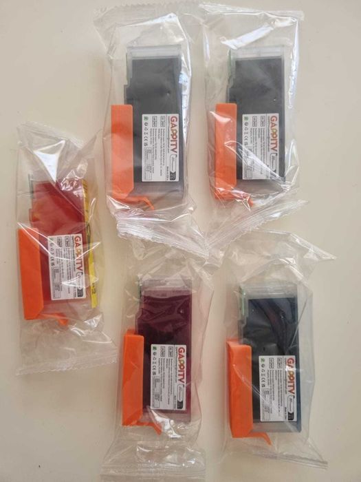 Zestaw 5x Tusz PGI-570 XL CLI-571 XL do Canon
