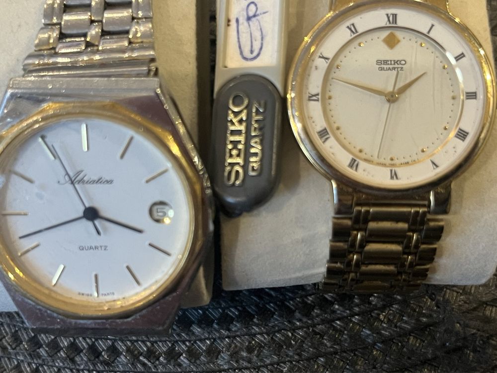 Sprzedam dwa zegark SEIKO i ADRATICA