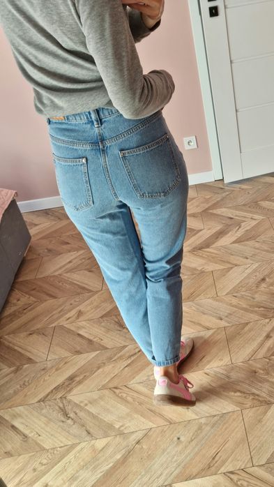 Jeansy spodnie mom fit Mohito xs 34