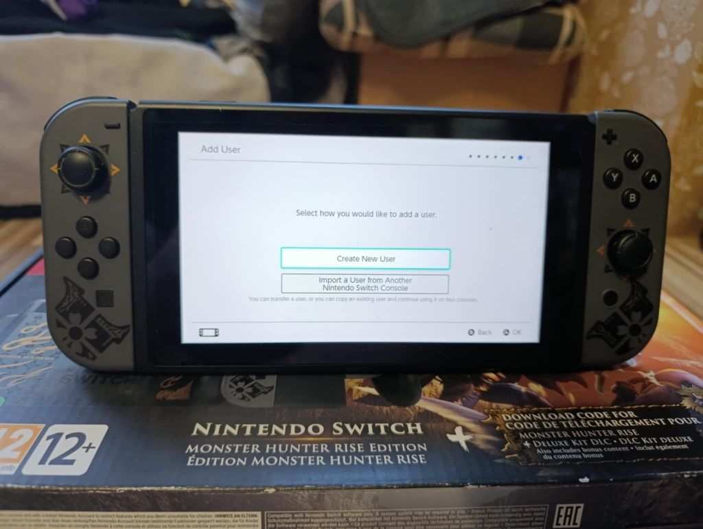 Konsola Nintendo switch monster Hunter edition