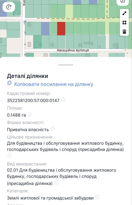 Земельна ділянка Підгайці