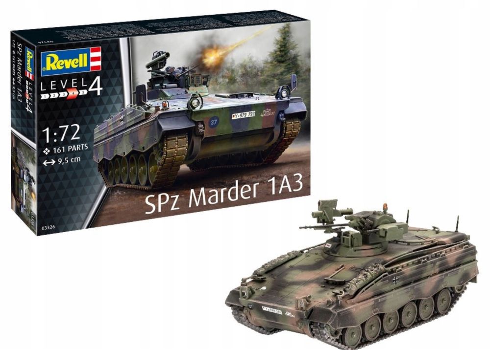 Model do sklejania REVELL 03326 - Wóz bojowy SPz Marder 1A3 1:72