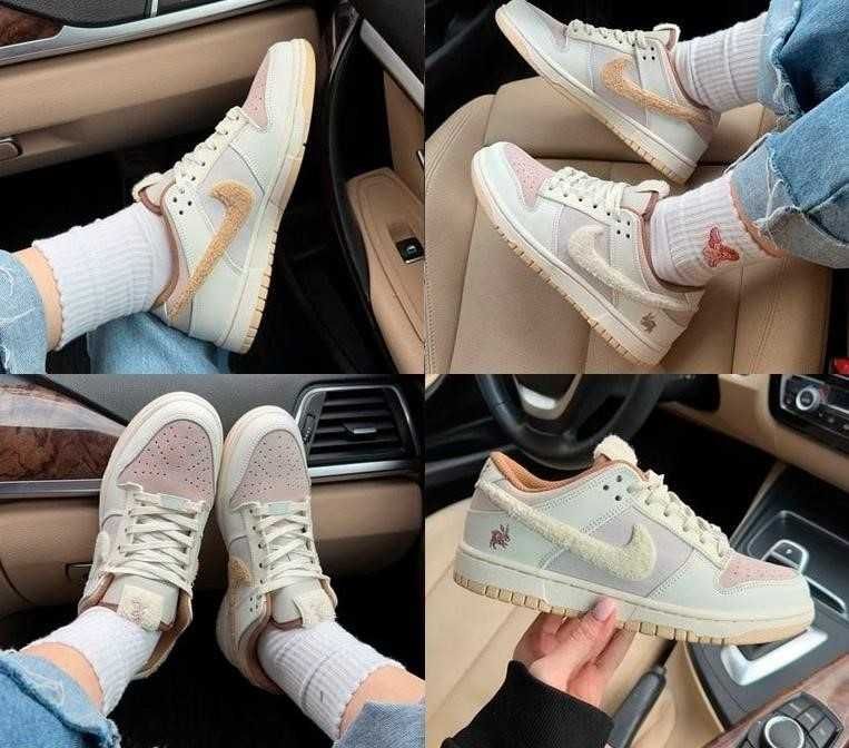 Женские кроссовки Nike Dunk Low Retro PRM Year of the Rabbit 36-40