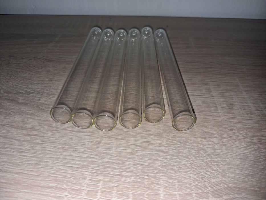 Probówki szklane 16x160mm 6 szt. dla mrówek