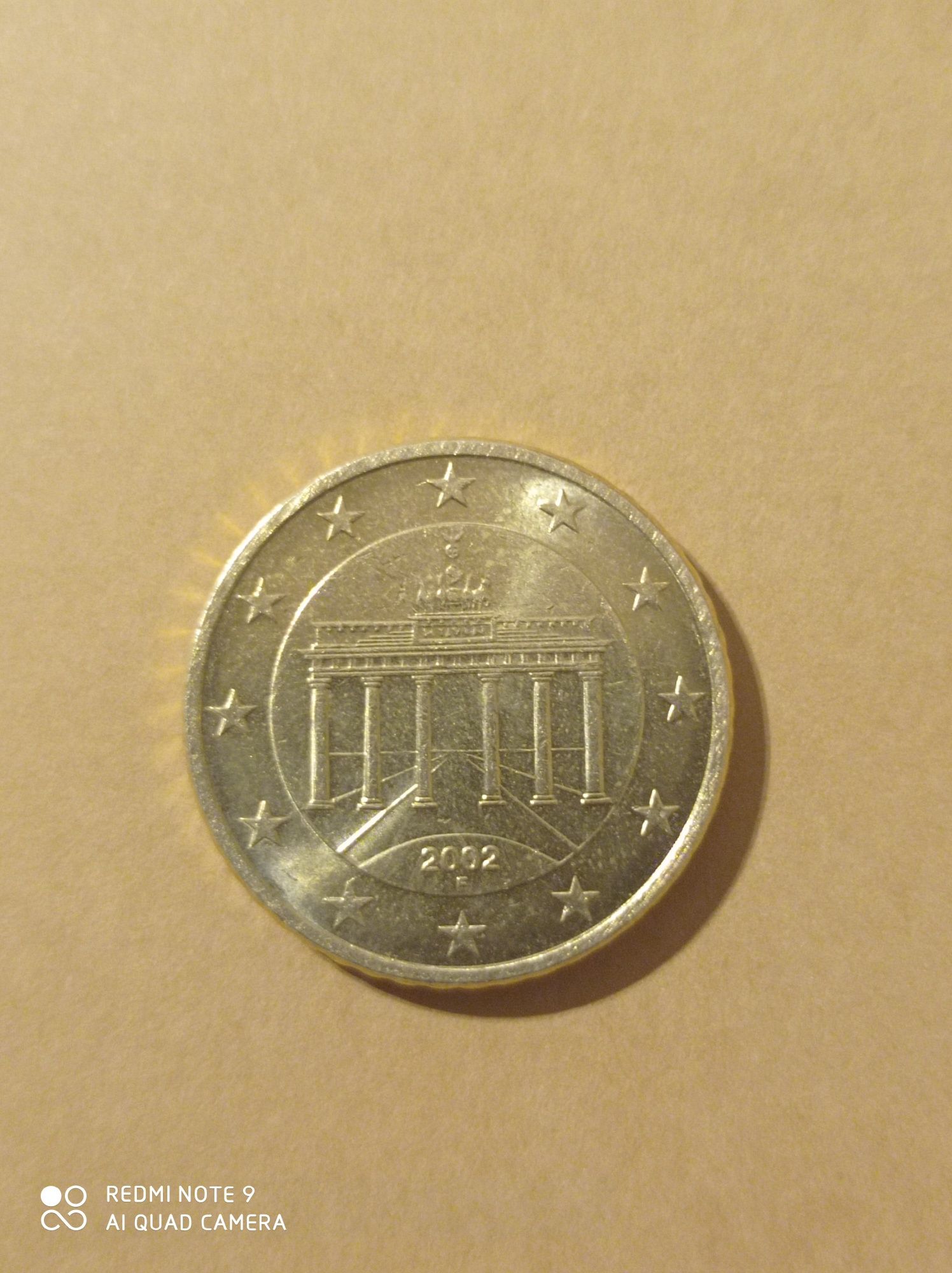 50 euro cent z 2002 r