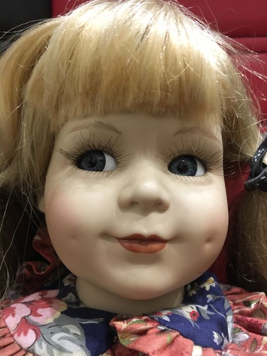 Лялька / кукла/ порцелянова , 50 см, НДР , vintage