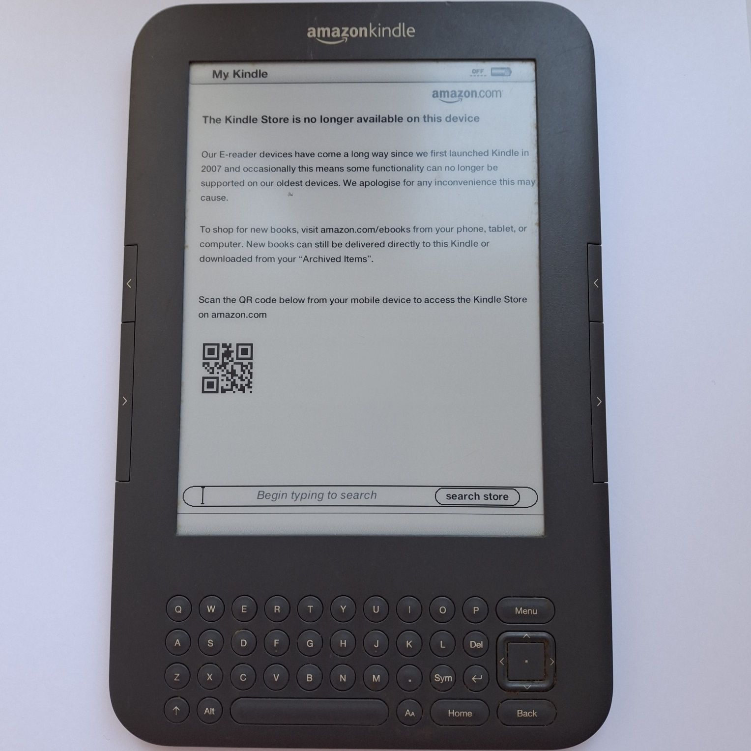 AMAZONkindle, модель D00901, электронная книга