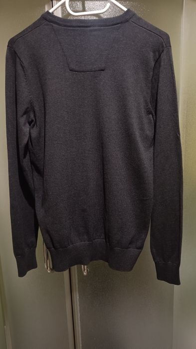 Tom Tailor  Niemiecki elegancki męski sweter, 100% Bawełna, Roz. S