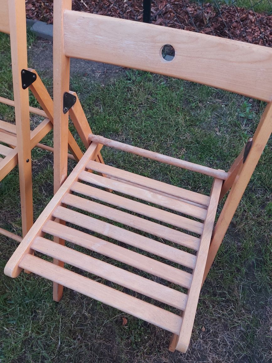 Krzesła składane Ikea